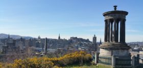 Panorama na Edynburg i studia w szkocji