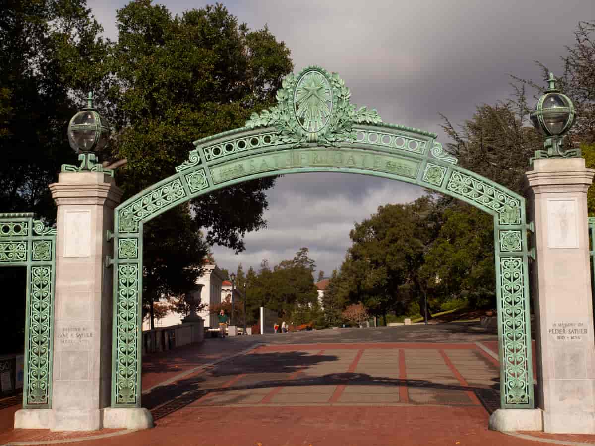 Sather Gate at University of California (Berkeley University)